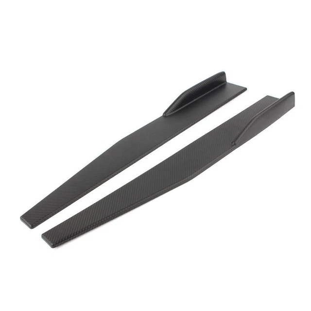 Gonna laterale auto universale 745 mm 29,33" diffusore spaccatura spoiler ala L+R