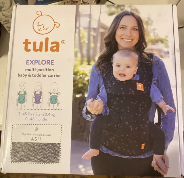 Tula Explore Multi position baby/toddler carrier with newborn insert
