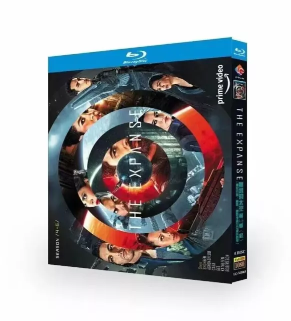 The Expanse Season 4-5-6 TV Series 4 Disc All Region Blu-ray BD