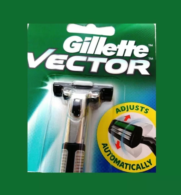 3 XGILLETTE LAMA RASOIO VETTORIALE DOPPIA CARTUCCIA DI RICARICA ADATTA AD Atra Contour Plus sottile. 2