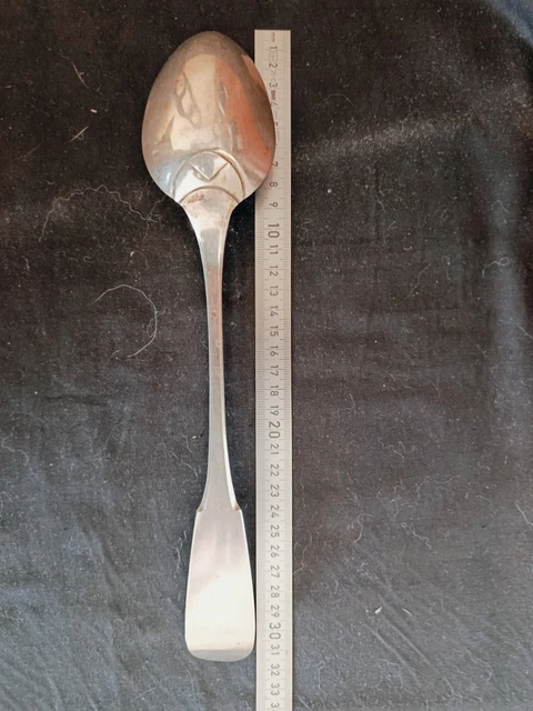 CUILLERE ARGENT MASSIF début XIXe 1809/1819 Orfèvre PD GROSSE GARANTIE N°56