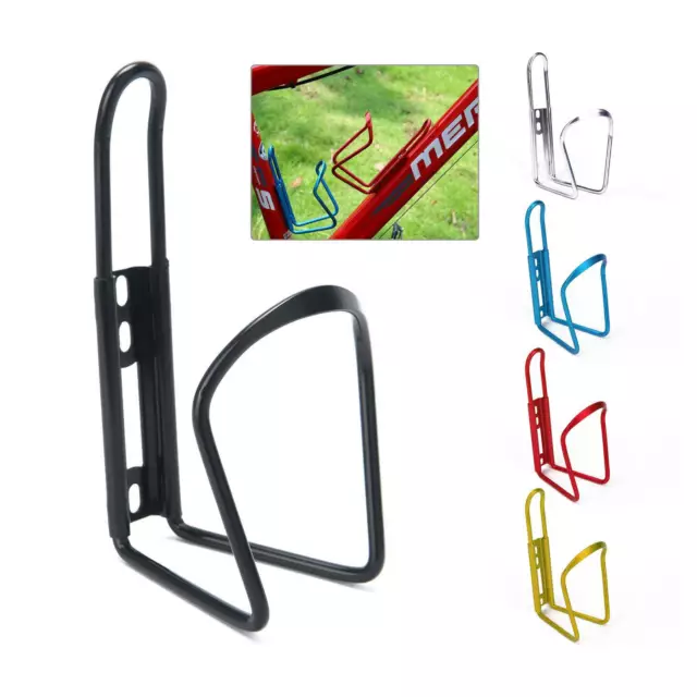 Aluminum Alloy Water Bottle Holder Sports Bike Bicycle Cycling Drink Rack Cage