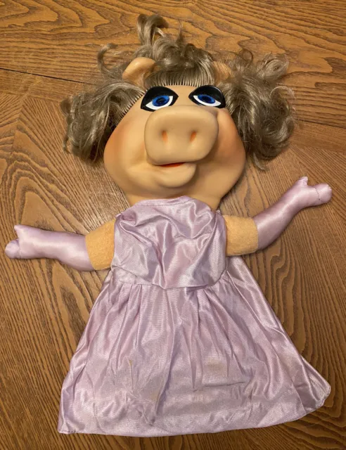 Vintage 1977 Fisher Price Jim Henson Miss Piggy Hand Puppet 855 Doll Muppets