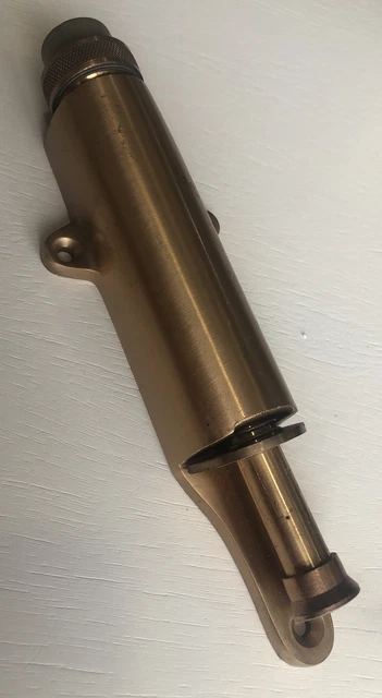 Door Stopper Foot Operator Brass Plunger Glynn Johnson Vintage Decor Hardware