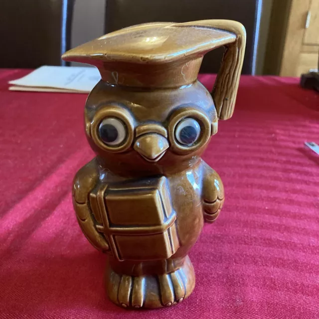 Ceramic Wise Owl Money Box