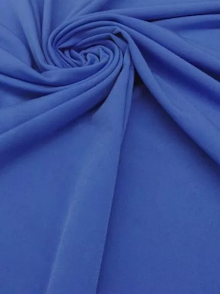 Coridalys blue stretch poly ITY knit fabric - 2.5 yards long, 58" wide