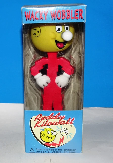 FunKo Wacky Wobbler Reddy Kilowatt　ファンコ　ワッキーワブラー バブルヘッド　 レディ・キロワット FUNKO WACKY WOBBLER Reddy Kilowatt