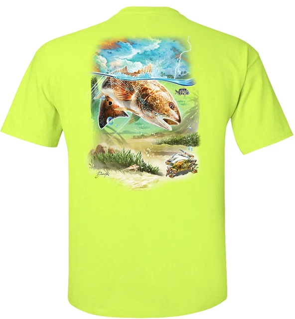 Red Devil Fish T-Shirt Red Fish Game Fish red Drum Fishing Graphic