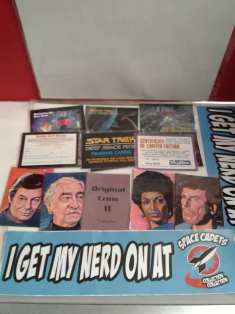 Star Trek Trading Cards Deep Space Nine, Original Crew 2, Next Generation Lot