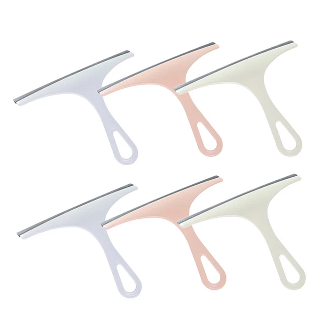 6 pz Squeegee Vetro Casa Bagno Squeegee per Finestra Doccia Piastrelle Vetro Scr