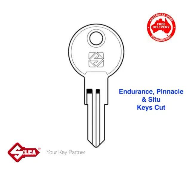 Endurance, Pinnacle, Situ Filing Cabinet Keys Cut To Code Number-FREE POST!