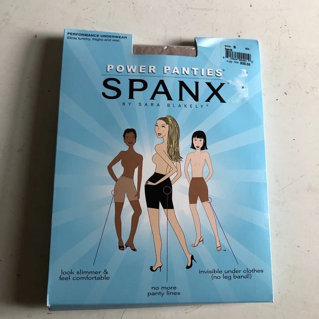 SPANX POWER PANTIES Size B Bare Beige Waist Thigh Booty Shaper £21.04