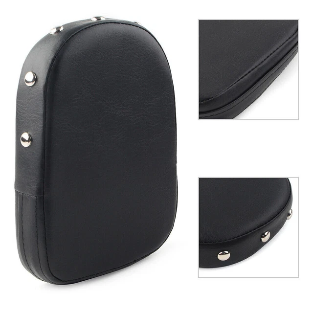 Motor Back Seat Backrest Cushion Pad For Harley/ Yamaha/ Honda/ Suzuki Universal