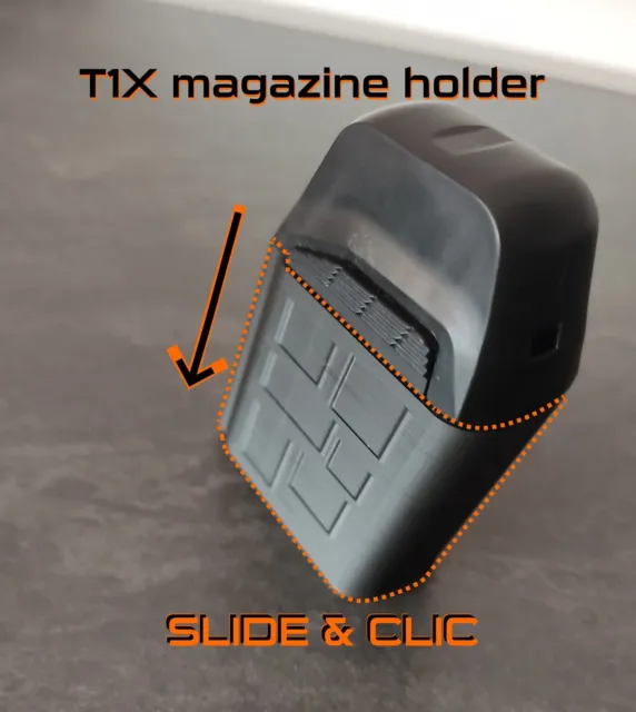 TIKKA T1X loader magazine holder  protective case fixation , or picatinny mount