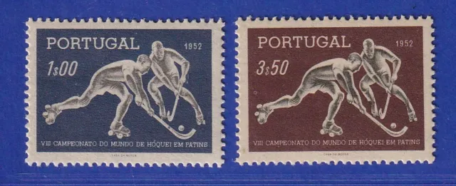 Portugal 1952 Rollhockey-Weltmeisterschaft Porto Mi.-Nr. 780-781 postfrisch **