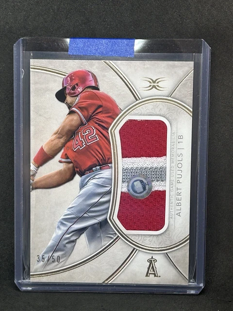 ALBERT PUJOLS auto Fleer Showcase Rookie