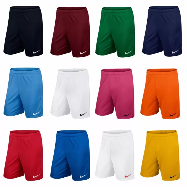 Nike Boys Shorts Park Junior Football Training Pants Running Kids Size S M L XL