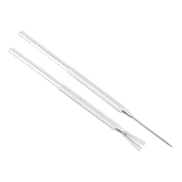 4pcs Argilla Ago Strumenti FAI TE Aghi per Punch Clay Aghi per ceramiche prof