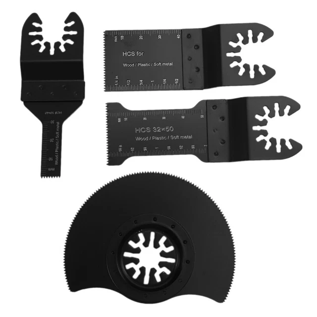 4Pcs/Set Oscillating Saw Blades Accessories Multi Tool Saw Blades Wood Q1A2