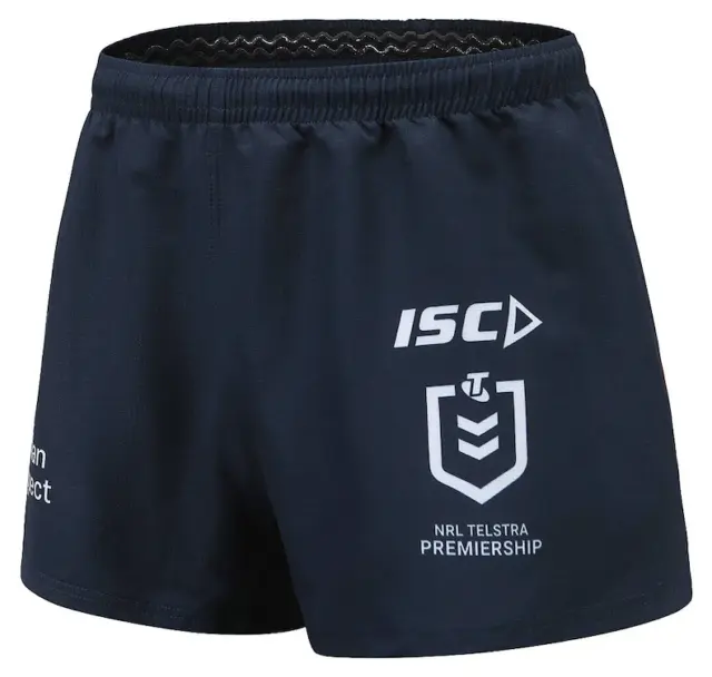 Canberra Raiders On Field Home Shorts Sizes Small - 5XL Navy NRL ISC 22