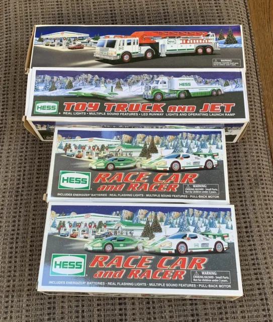 HESS 2009 Race Car and Racer Flashing Lights and Sounds New In Box Toy