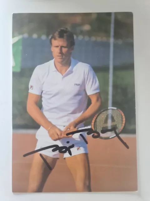 BJÖRN BORG Autogramm Signiert Orginal International Autograph Signed