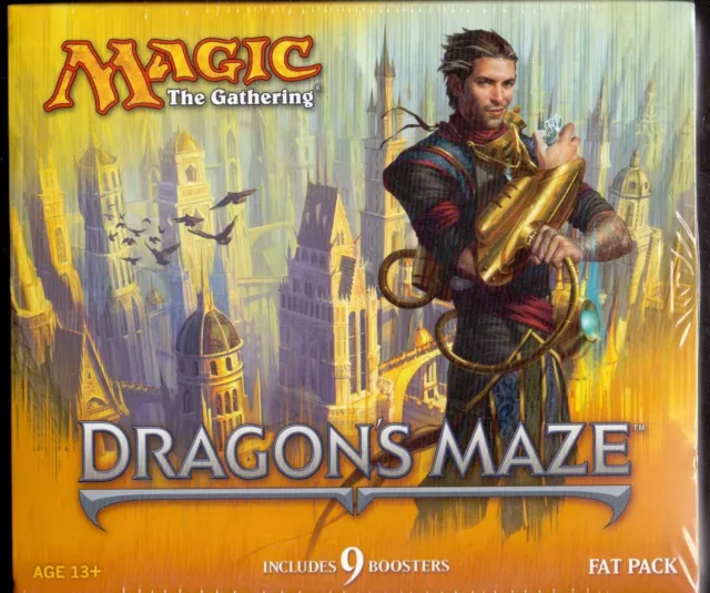 Mtg Magic 1 Fat Pack Dragons Maze English