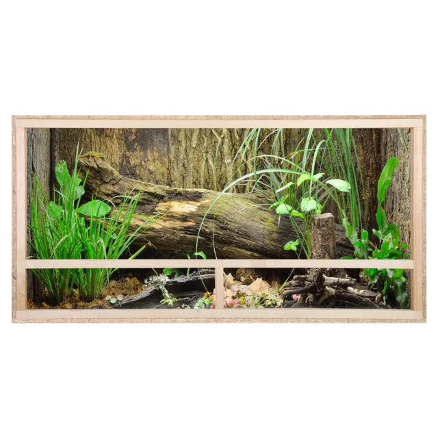 Repiterra® Terrarium Seitenbelüftung Holzterrarium OSB Holz Terrarien 120x50x50