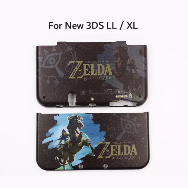 Zelda Matte Protective Case Cover Top&Bottom Shell for Nintendo New 3DS XL LL