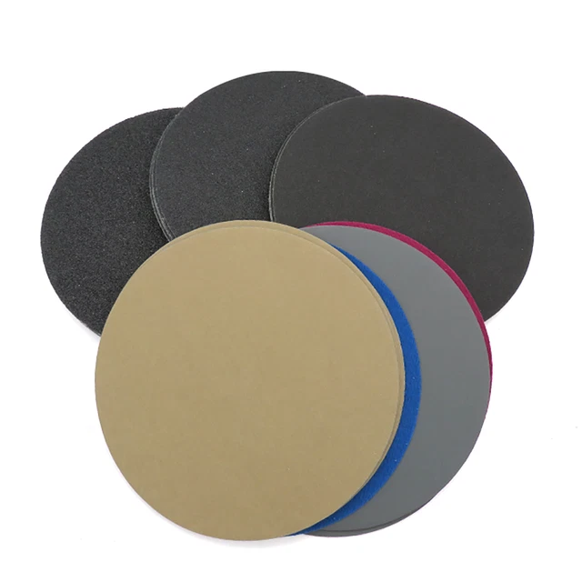6" (150mm) Hook and Loop Sanding Disc 60#-10000# Grit Wet/Dry Sandpaper Pads