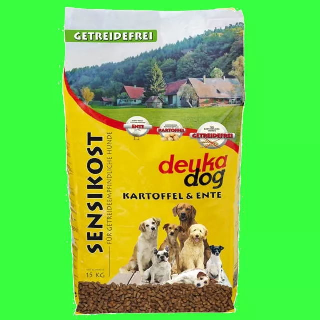 Deuka Dog Sensikost 15 kg Kartoffel & Ente Getreidefrei.