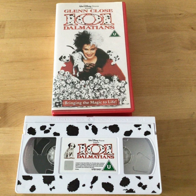 Walt Disney S 101 Dalmatians Live Action Vhs Black White Spotted Tape 2 50 Picclick Uk Walt Disney S 101 Dalmatians Live Action Vhs Black White Spotted Tape 2 50 Picclick Uk