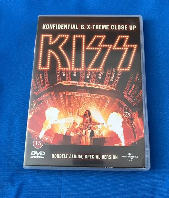 KISS X-TREME CLOSE-UP (VHS, 1992, PolyGram, Hi-Fi Stereo, NR, NTSC