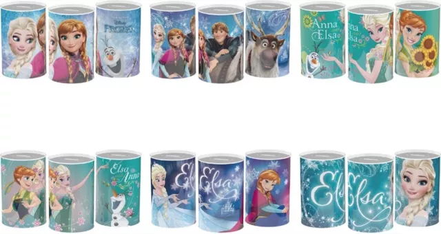 Disney Frozen Eiskönigin 1 x SPARDOSE Sparkasse viele Motive neu Anna Elsa Olaf