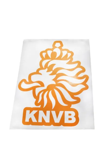  Netherlands KNVB White Shield Embroidered Iron on Patch Crest  Badge 1.9 X 2.5 Inch New