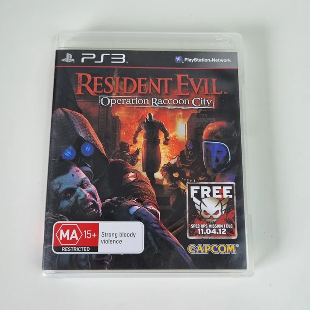 RESIDENT EVIL: OPERATION Raccoon City PS3 Complete PAL Sony Playstation