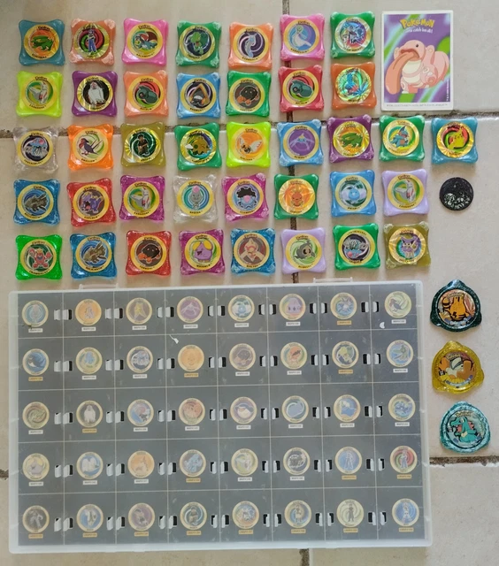 Lot 36 Waps Pokémon Jeton Panini