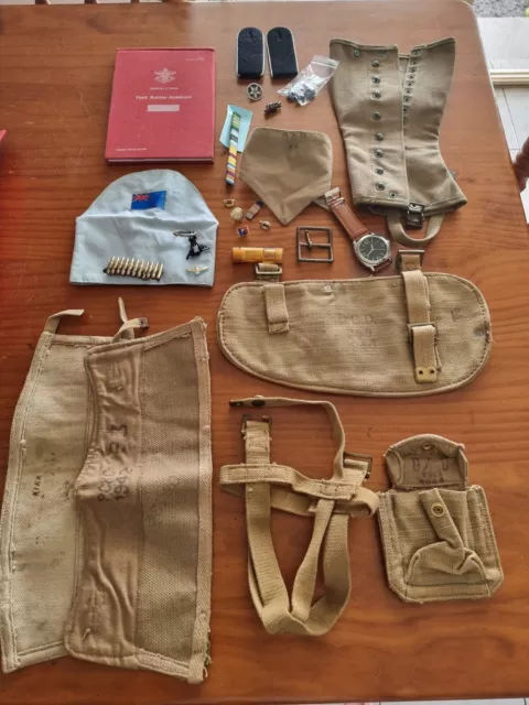 Mixed Militaria Items Ww2  To  2000s