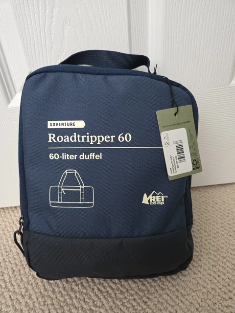 NWT REI CO-OP Roadtripper 60 Liter Duffel Bag Travel Saragasso Sea
