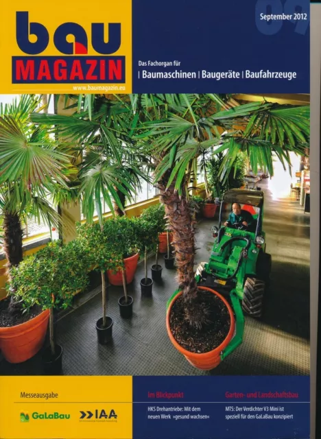 BauMagazin September 2012 (Messeausgabe GalaBau - IAA)