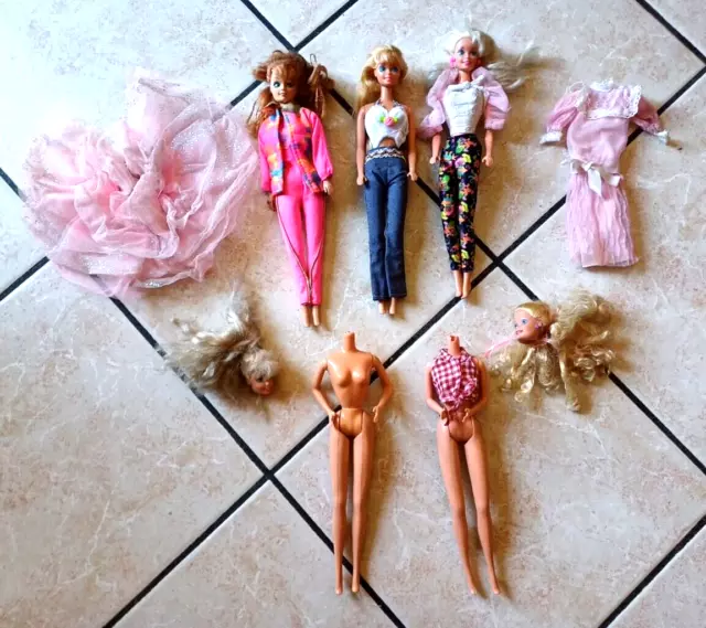 Mattel Barbie lotto bambole vintage doll popee muneca