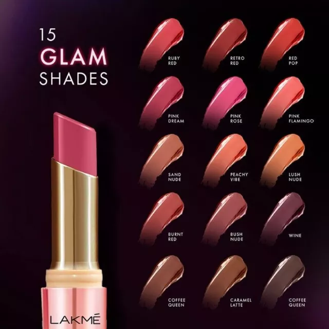 Lakme 9 To 5 Primer + Shine Lipstick - Multishades