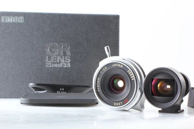 CLA'd[MINT in Box] Limited RICOH GR LENS 21mm F3.5 For L39 LTM Leica From JAPAN