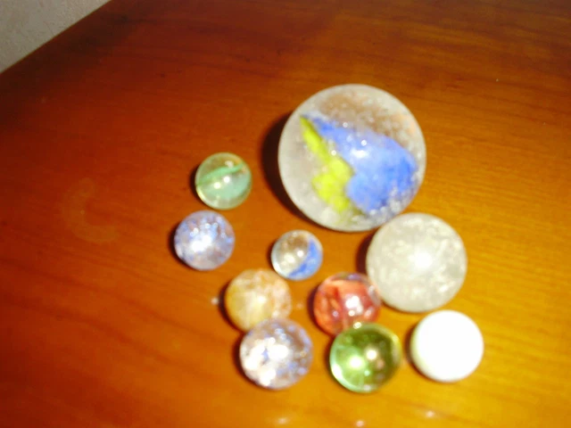 LOT DE 5 Billes En Terre Cuite EUR 3,82 - FR