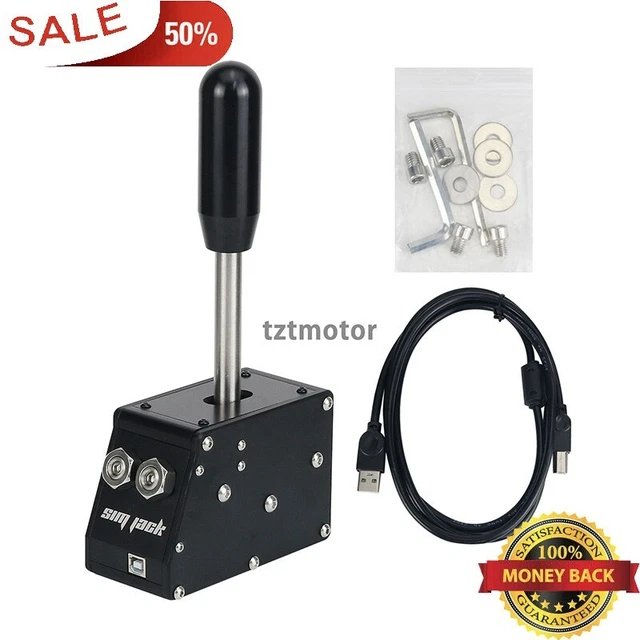 SIM JACK Racing USB Sequential Shifter for Logitech G27 Simagic Thrustmaster T30