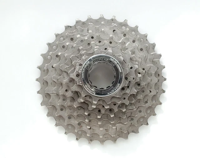 Cassette Shimano XTR 8 Vitesses 11-28 D'occasion - Modèle CS-M900 Vintage Pour VTT, Fabriqué Au Japon