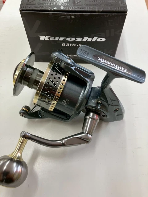 TAILWALK KUROSHIO 63HGX Spinning Reel Fishing Equipment Gear Japan