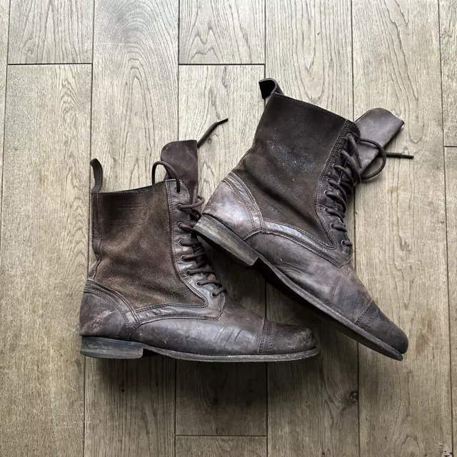 All saints military boots deals