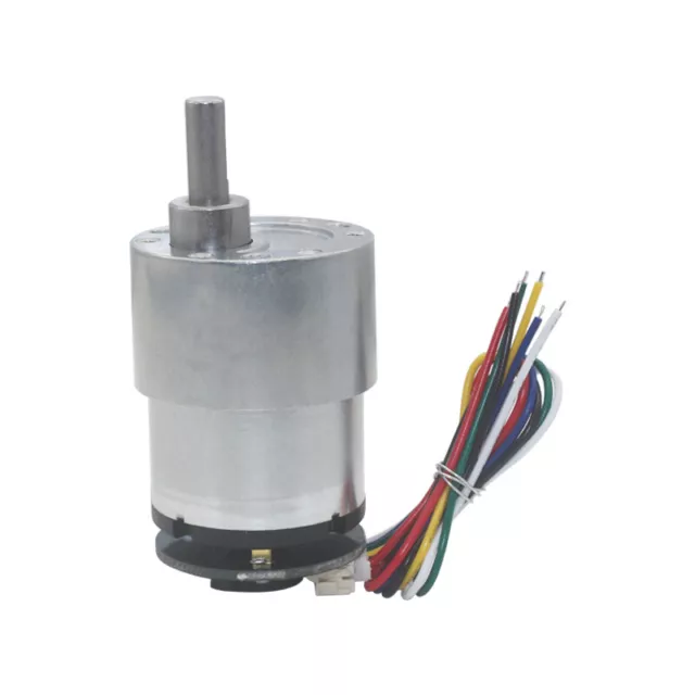 DC6V12V JGB37-520 Gear Motor Large Torque Speed Reduction Code Disk Hall Encoder