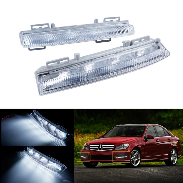 Tagfahrlicht Für Mercedes W212 E-Klasse - Wasserdicht & Einfach Zu Montieren